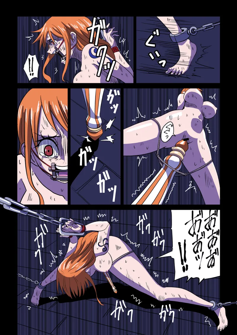【commission】 Nami and Robin being interrogated page 3 full