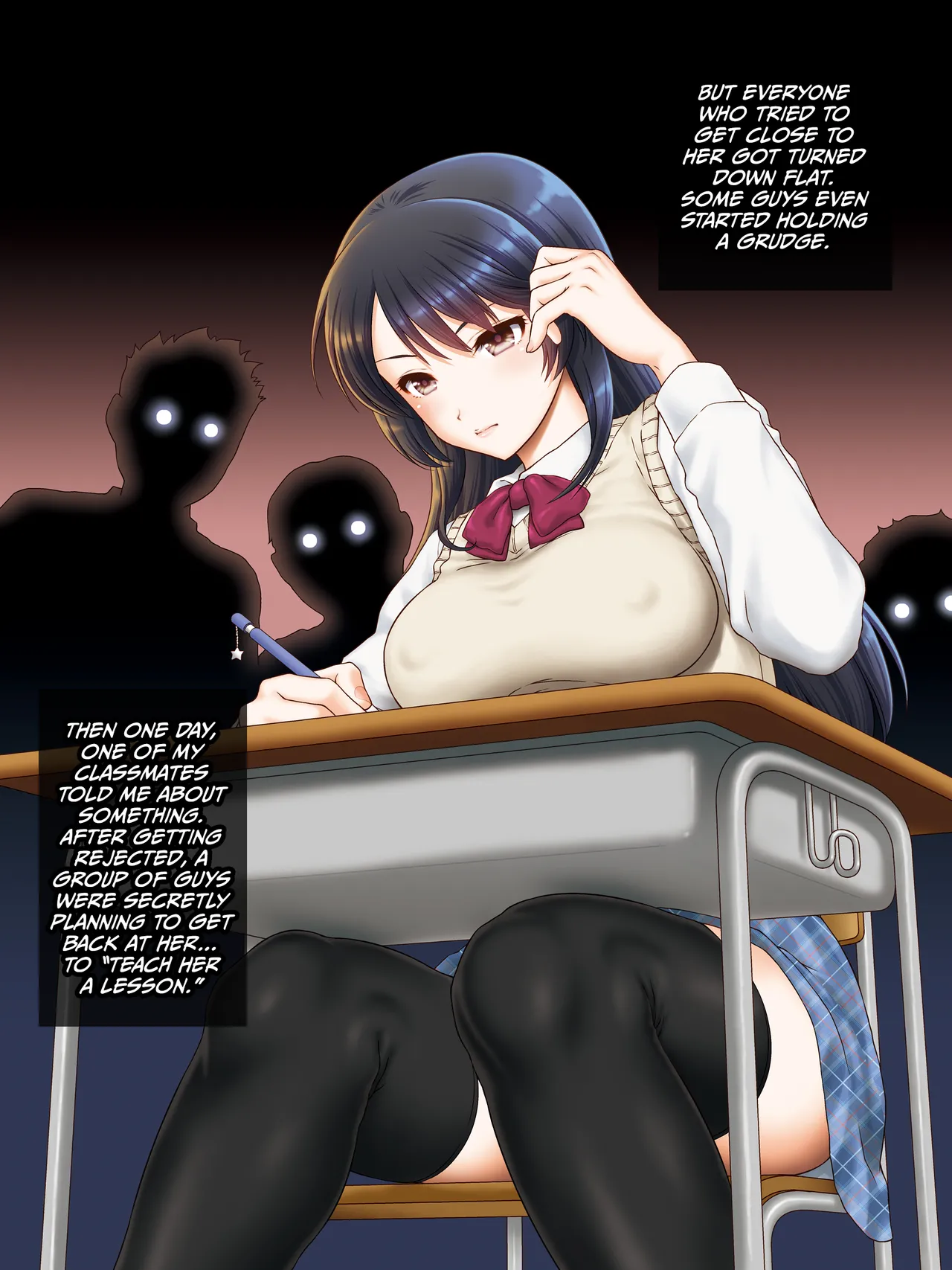 Joshi Kousei Rihujin Rape ~Takabisha na Kanojo ni Oshioki da!~ page 8 full