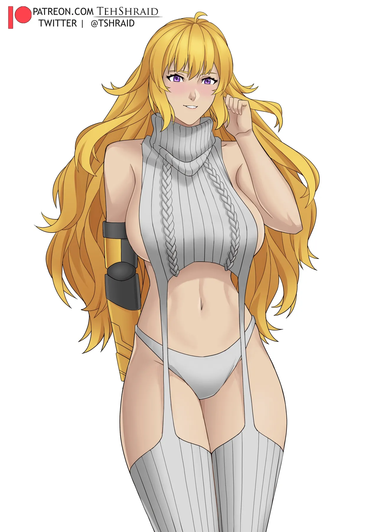 Yang in Virgin Killer Sweater page 3 full