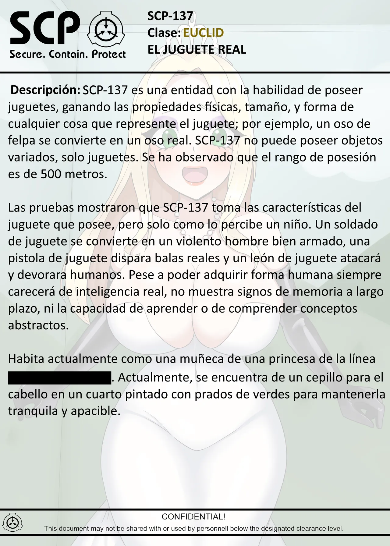 SCP-137 JUGUETE REAL page 2 full