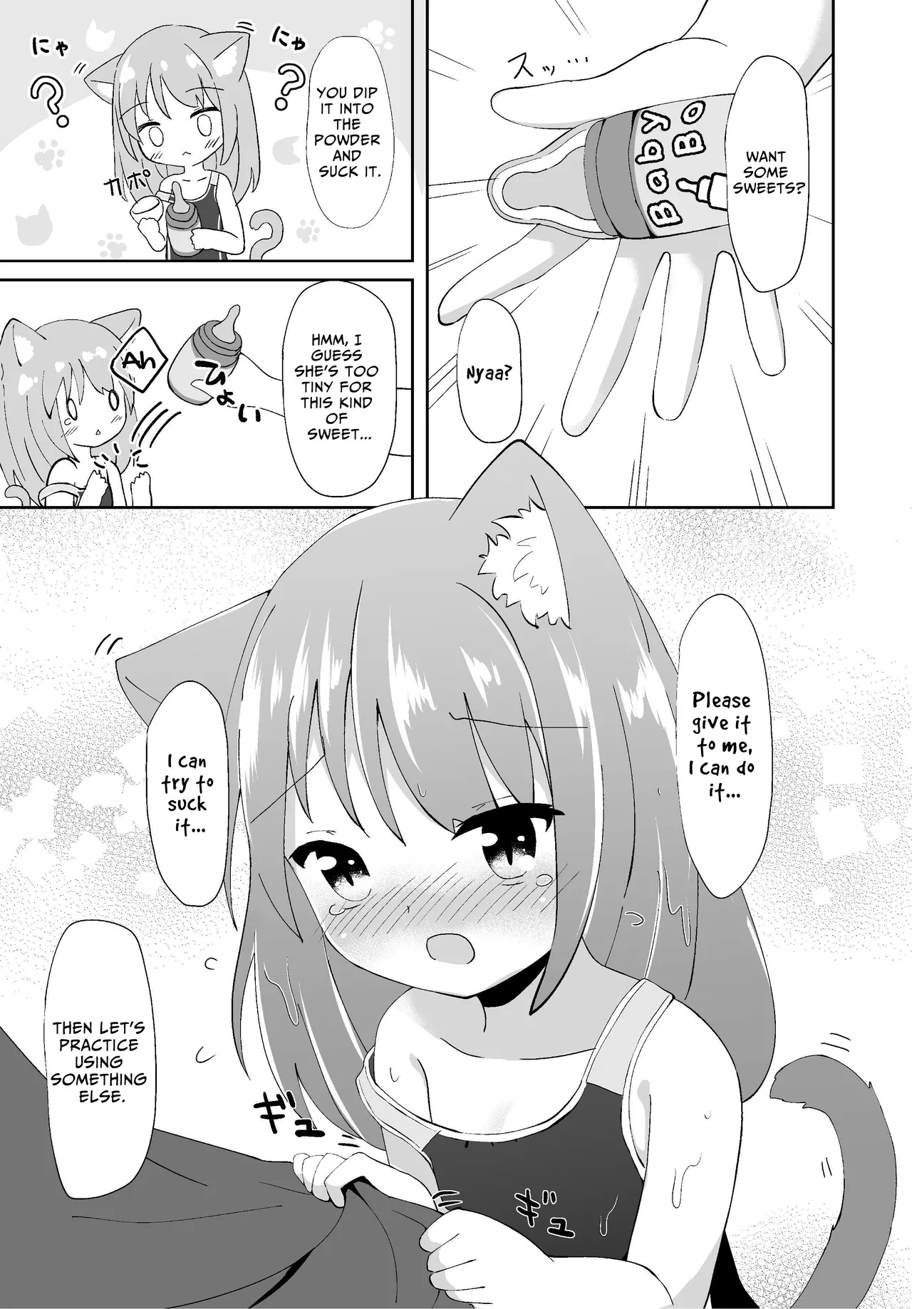 Kouen no Neko ga Kawaikatta node Okashi Ageta | I Gave Two Cutie Cats Some Sweets page 7 full