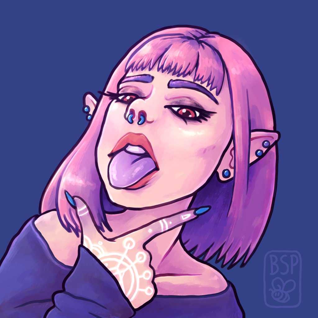 Demon girl facials page 1 full
