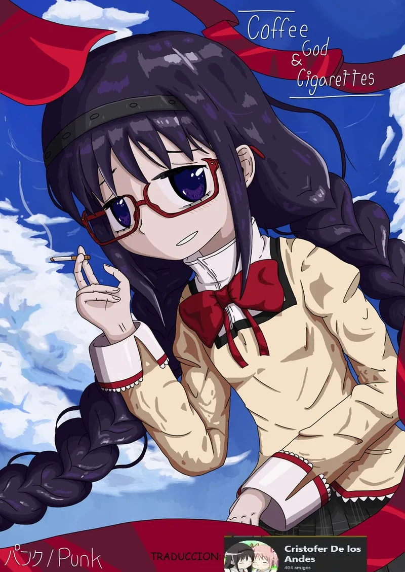 Mahou Shoujo Madoka★Magica - Coffee God and Cigarettes   パンク / Punk page 1 full