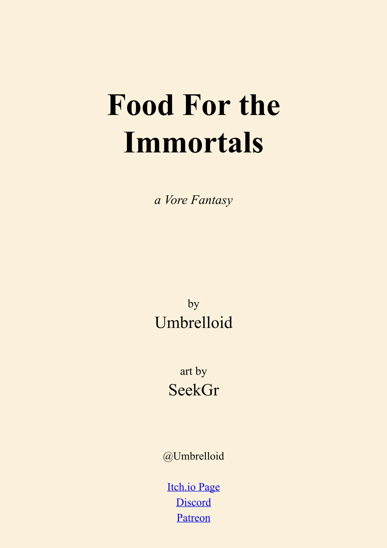 Food for the immortals 1 page 2 full