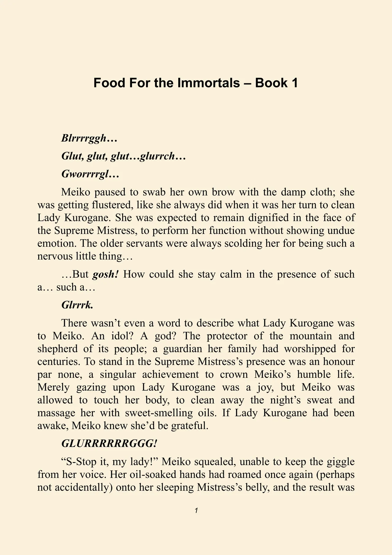 Food for the immortals 1 page 4 full