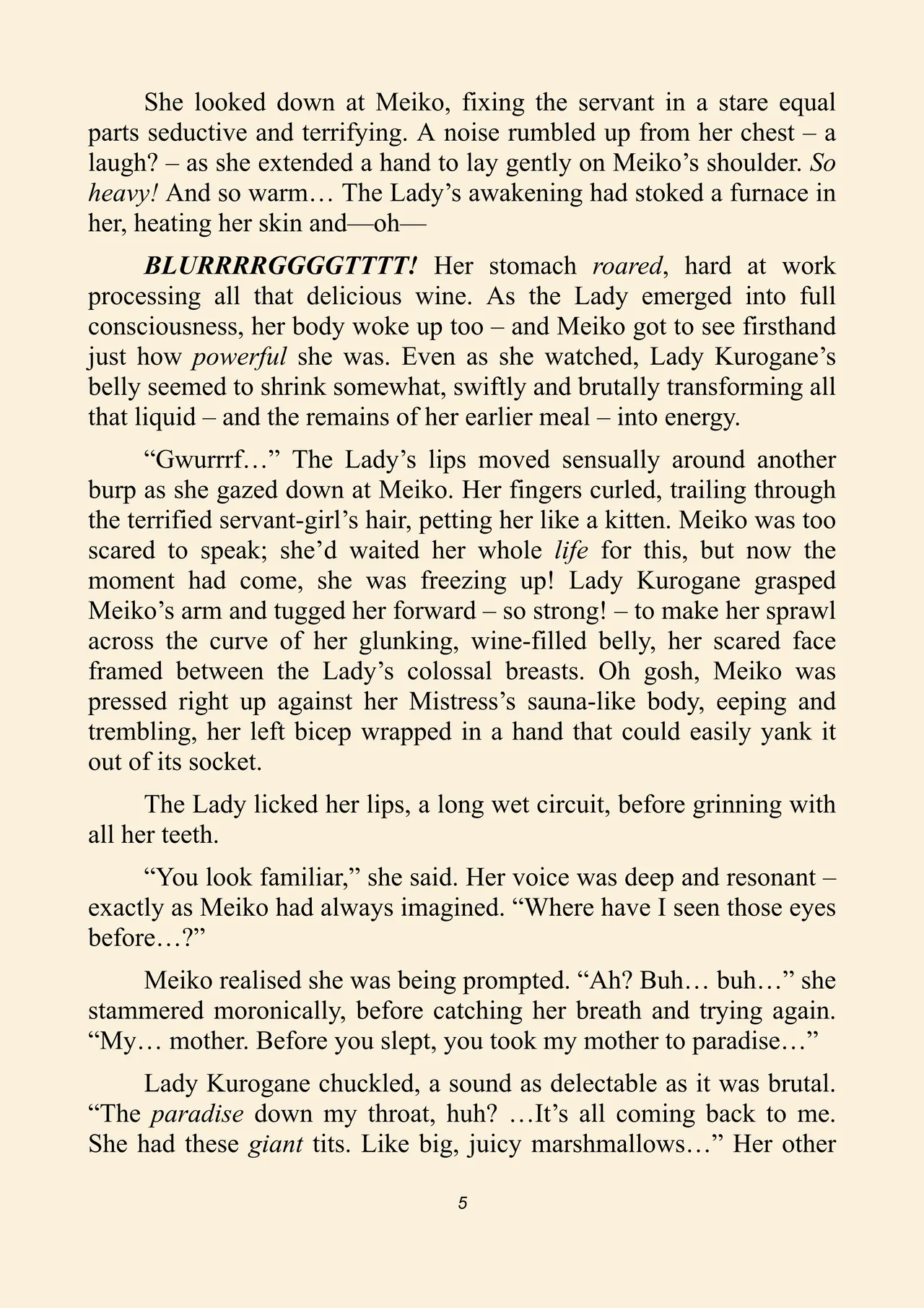 Food for the immortals 1 page 8 full