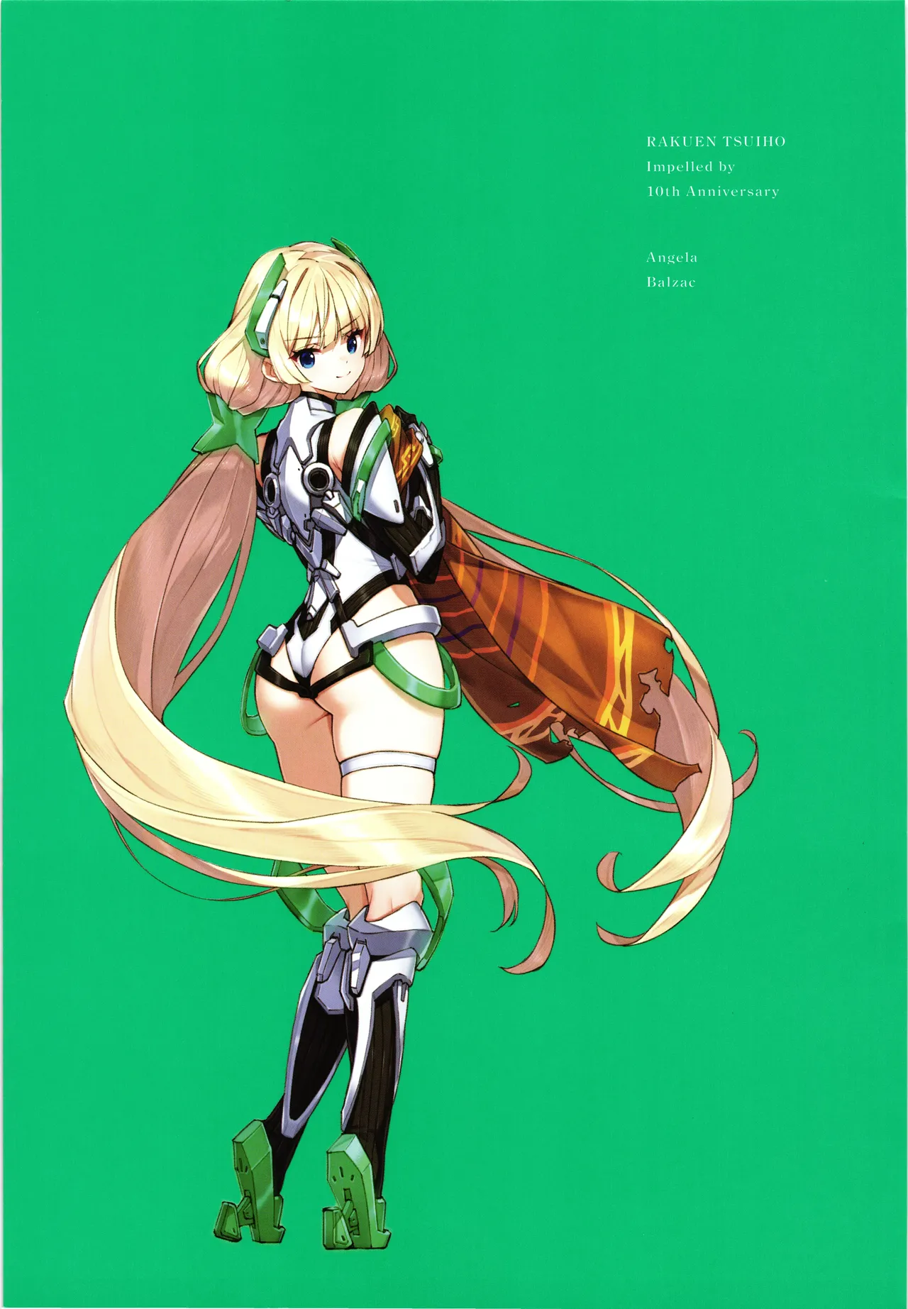 Rakuen tuihou 10th Anniversary memorial book page 2 full