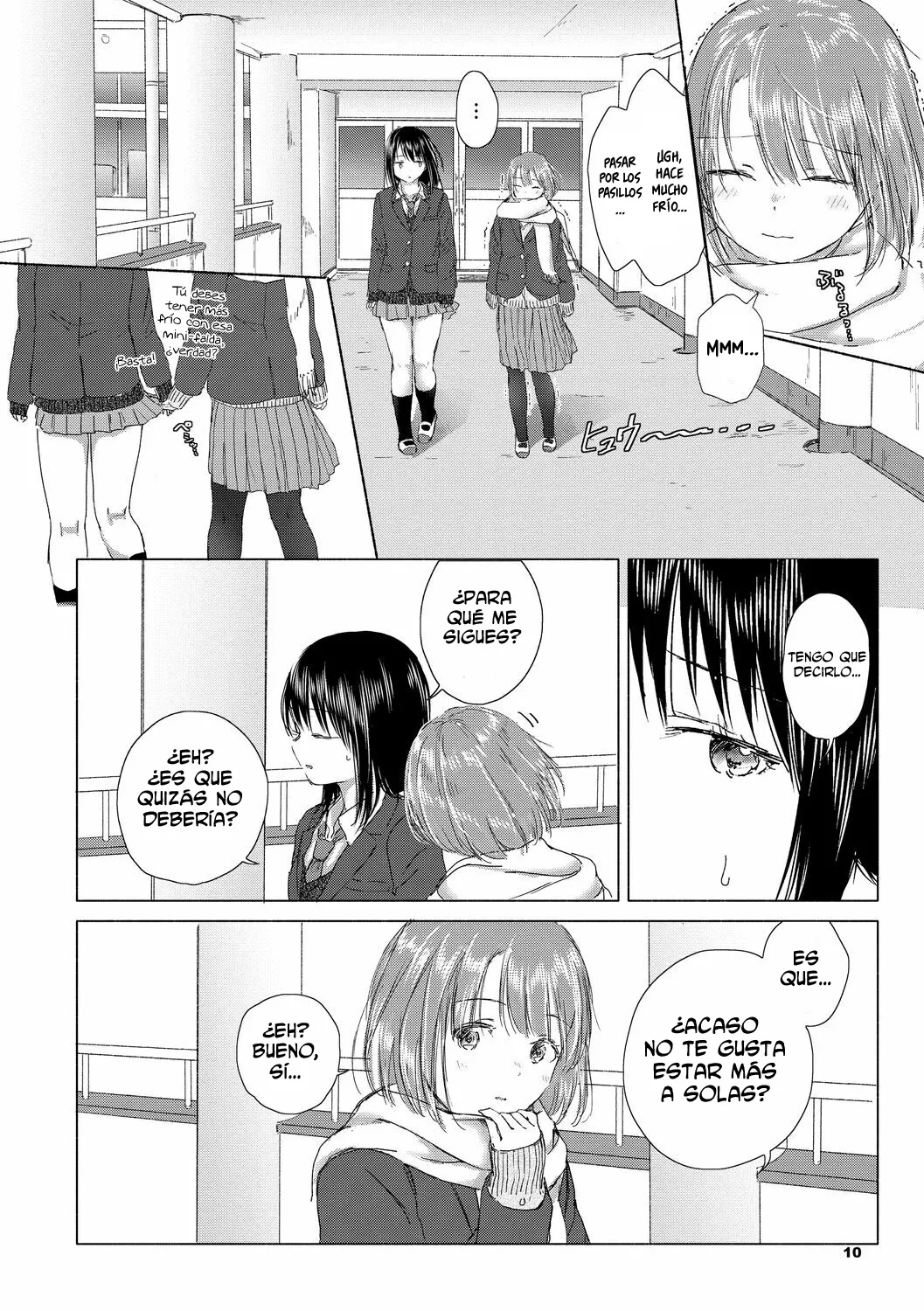 Yuri no Tsubomi ni Kuchibiru Furete page 10 full