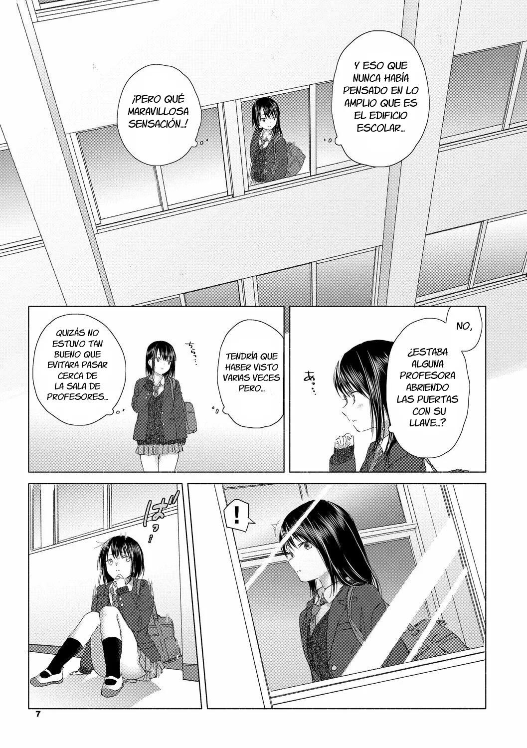 Yuri no Tsubomi ni Kuchibiru Furete page 7 full