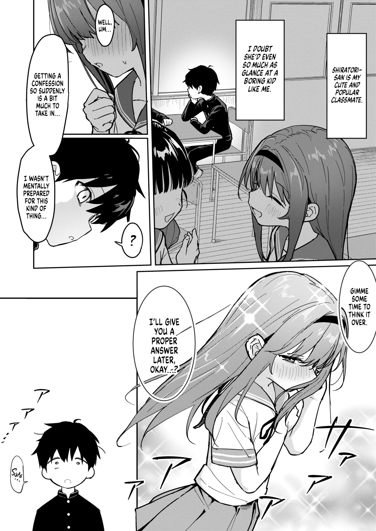 Suki na Ko ni Kokuhaku Shitara Hamedori Douga ga Okurarete Kita Hanashi | The Girl I Confessed To Sent Me Her Sex Tapes page 4 full