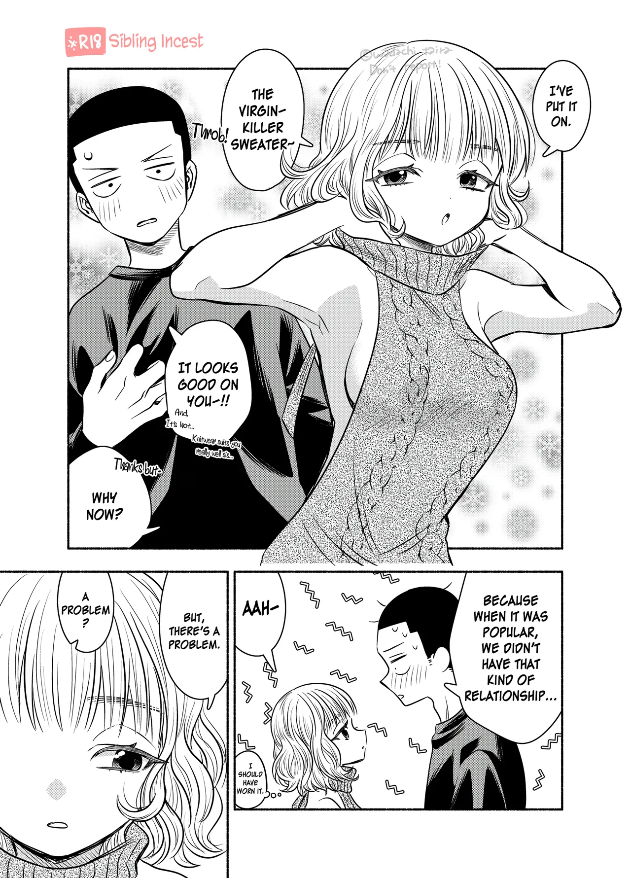 Doutei o Korosu Sweater | Virgin Killer Sweater page 1 full