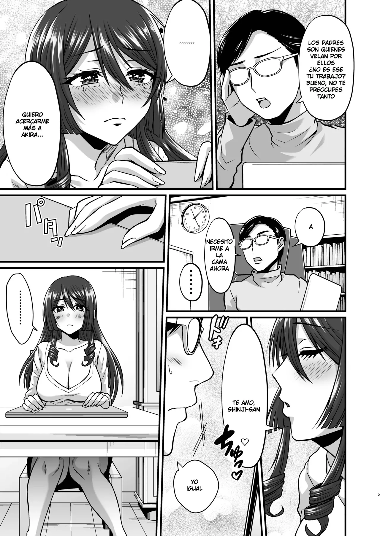 InCha Otaku Cameko no Mama wa Dosukebe Senzoku Doinran Cosplayer | La Madre del Otaku Recluído se Vuelve la Puta Exclusiva de los Juegos de Rol en Cosplay de su hijo page 4 full