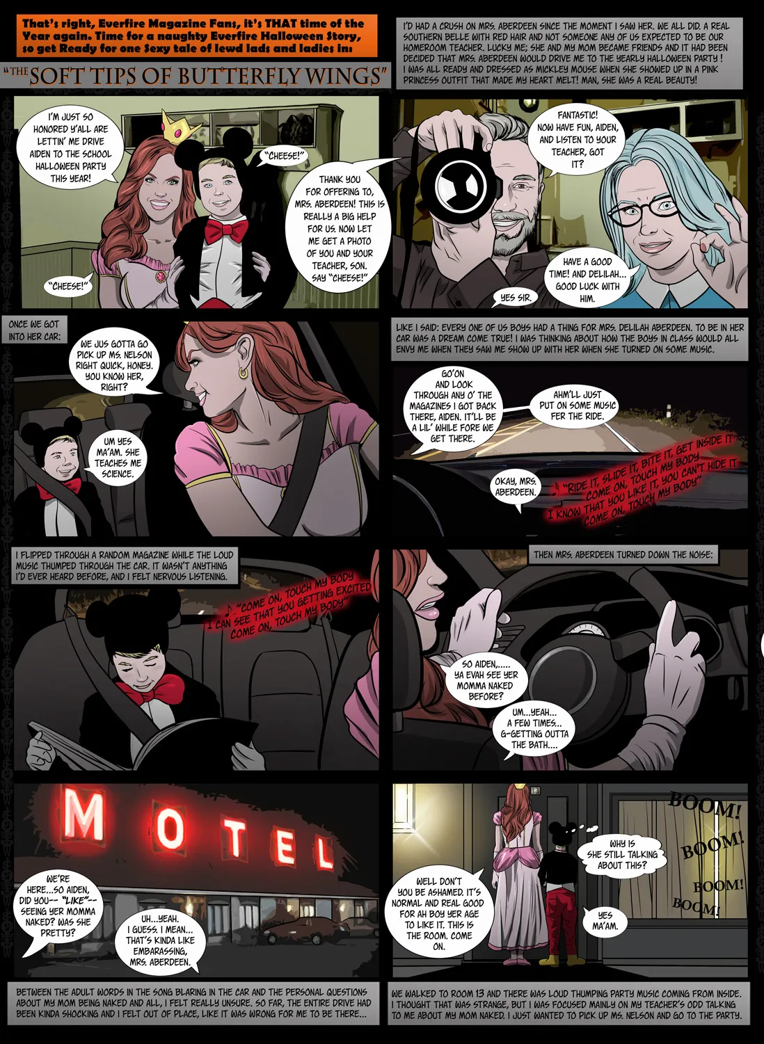 The Soft Tips of Butterfly Wings page 1 full