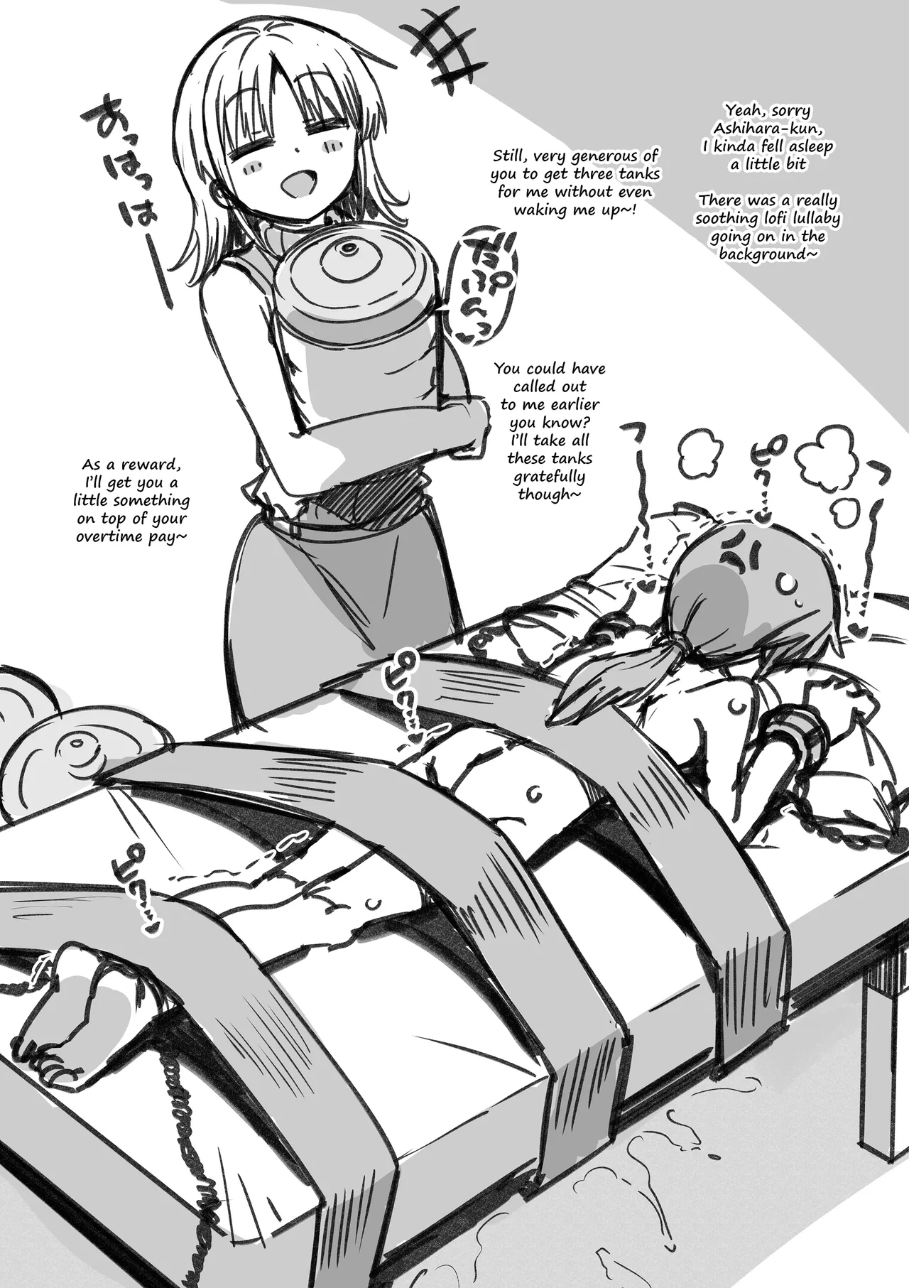 Dr. Hachisuka's semen milking bondage table's collection work page 5 full