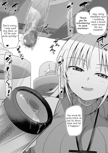 Dr. Hachisuka's semen milking bondage table's collection work cover