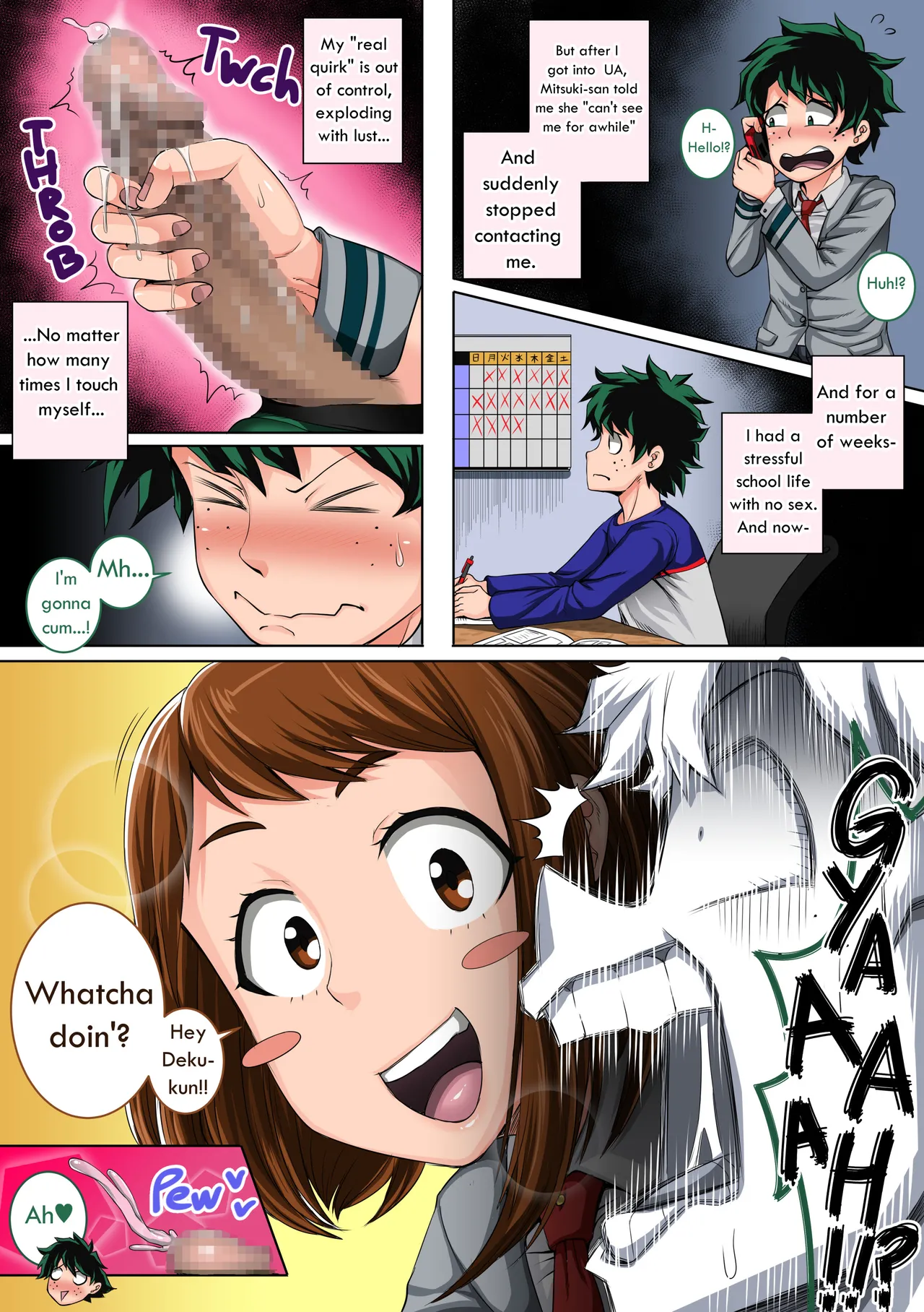Boku no Harem Academia: 3-wa Ochako Hen "Arata na SEX Friend" page 5 full