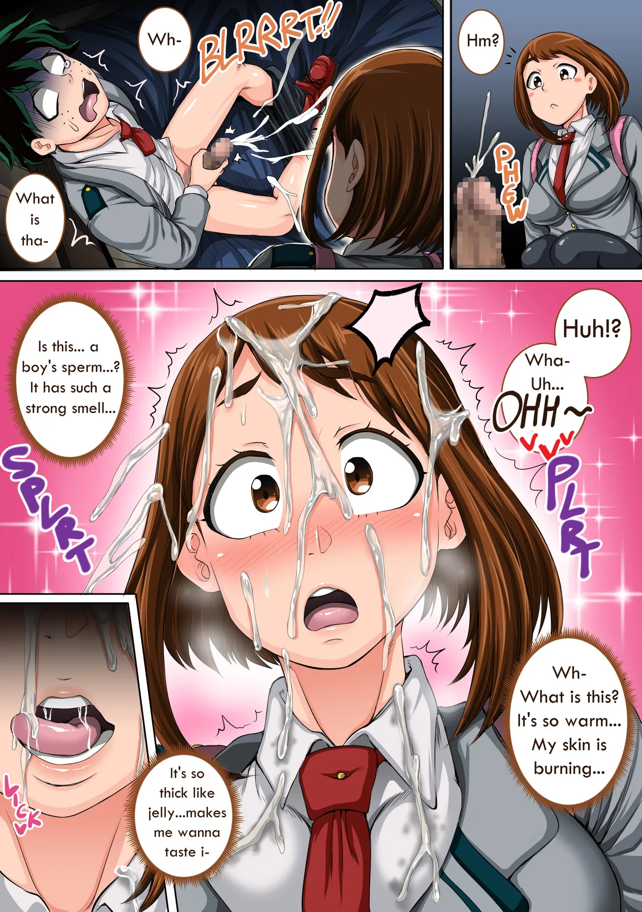 Boku no Harem Academia: 3-wa Ochako Hen "Arata na SEX Friend" page 6 full