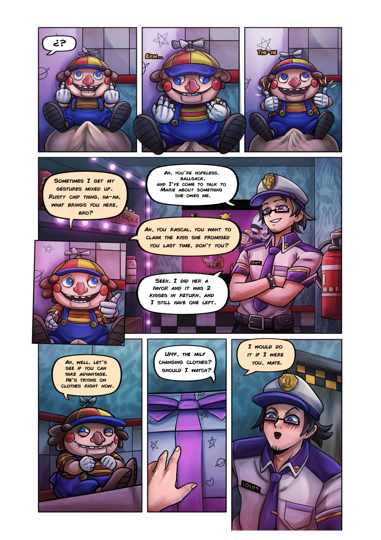 Fap nights at Frennis 6 "Marie's Lair" page 4 full