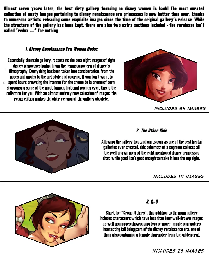 Disney Renaissance Era Women Redux ++ Ultimate Edition page 2 full