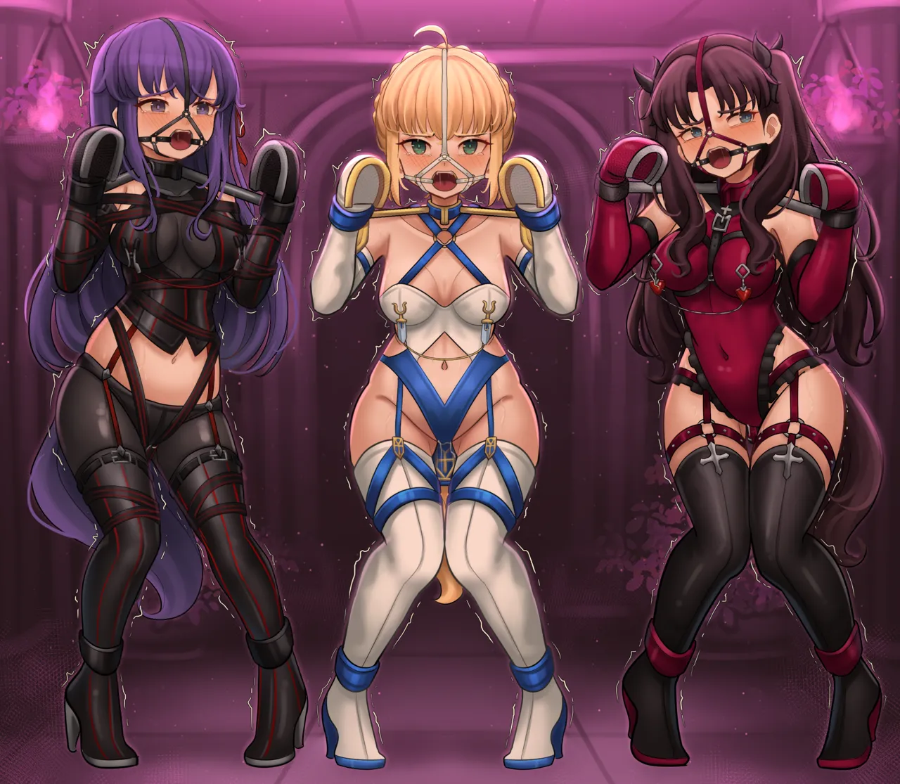 Fate: Unlimited Pony Girls page 3 full