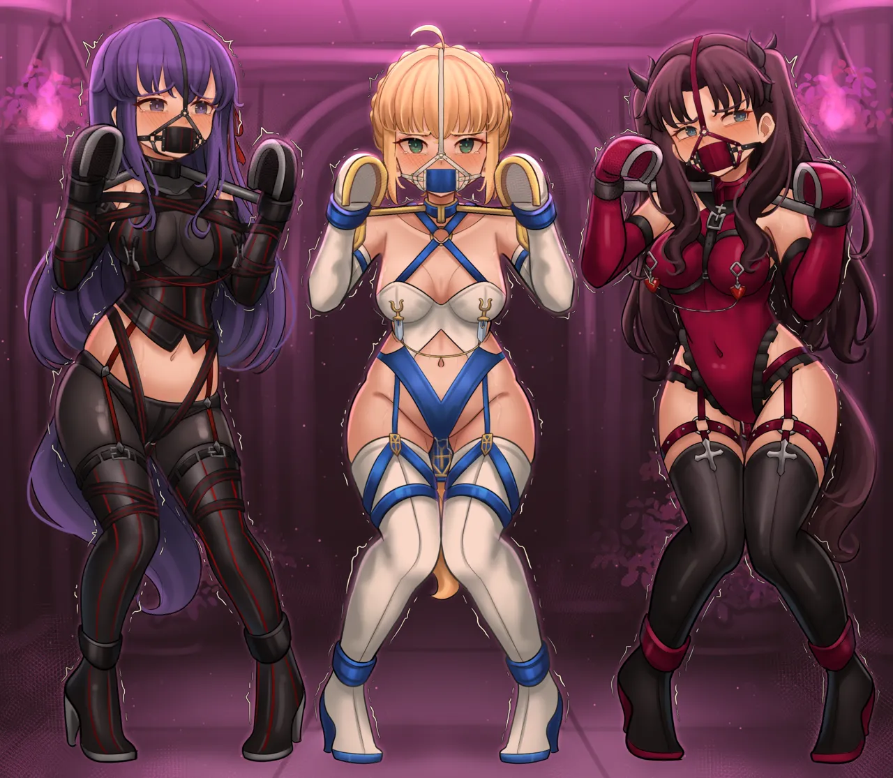 Fate: Unlimited Pony Girls page 9 full