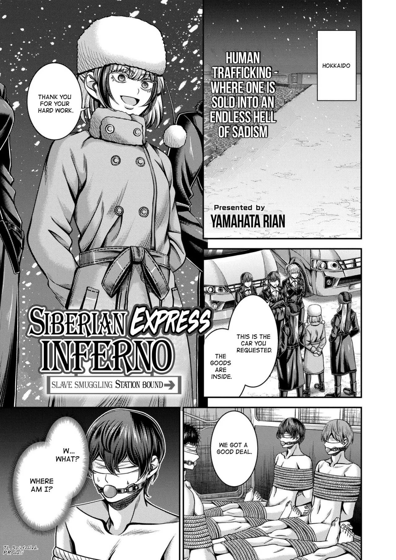 Siberia Tokkyuu Inferno ~Dorei Mitsuzoujouiki~ | Siberian Express Inferno page 1 full