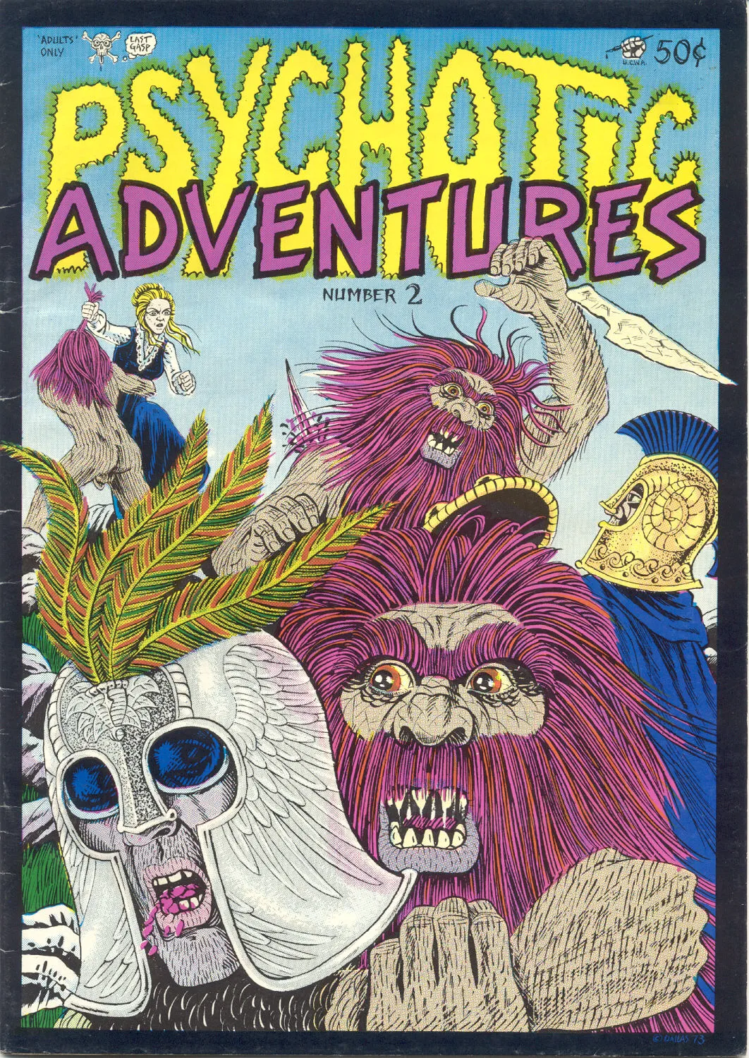 Psychotic Adventures #2 page 1 full