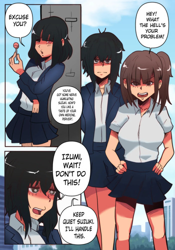 Izumi is over confident cover