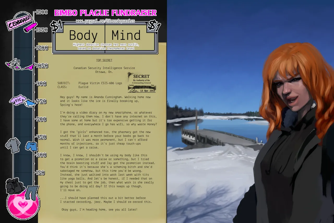 Bimbo Plague Fundraiser page 1 full