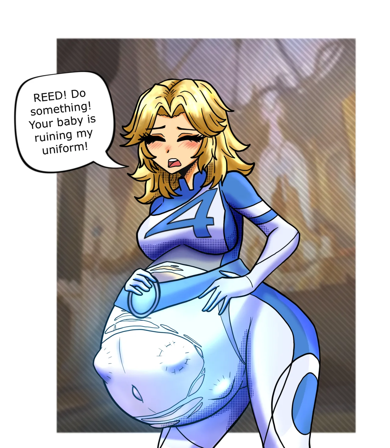 Invisible Woman's Belly / Cafe Allie page 5 full
