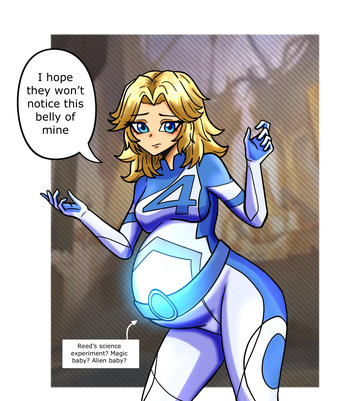 Invisible Woman's Belly / Cafe Allie cover