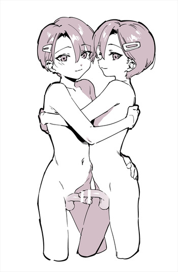 双子×お姉さんが描きたいなぁという練習お絵かき cover