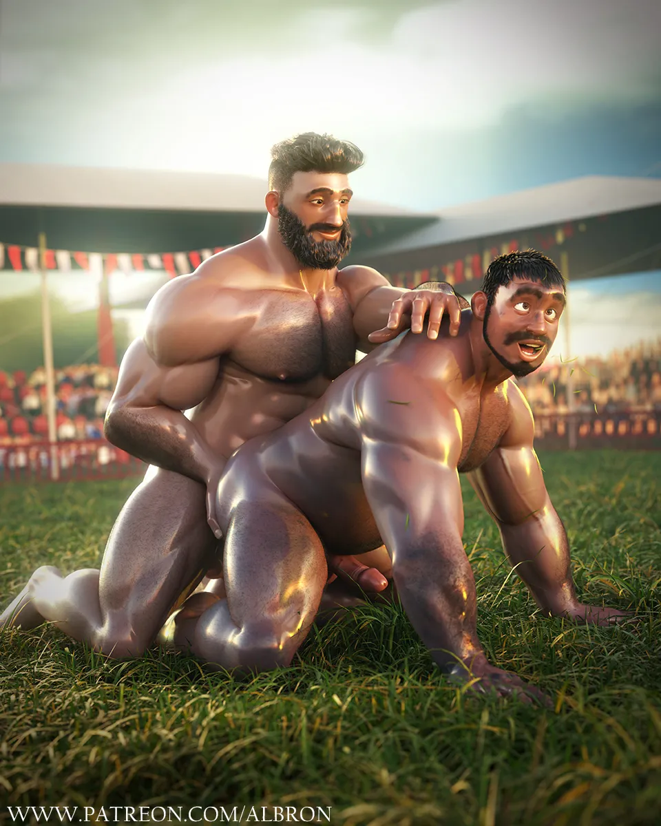 Turkish Wrestlers page 5 full