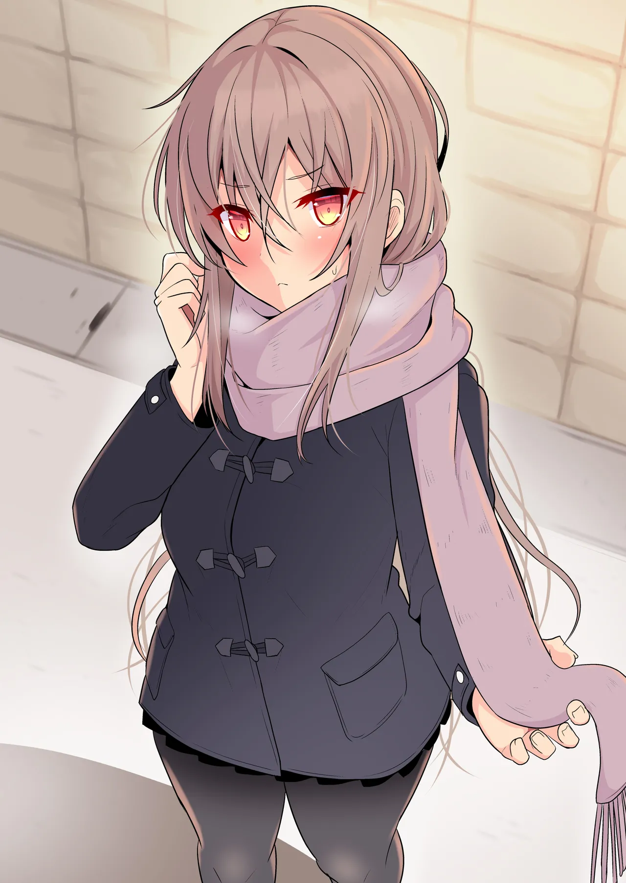 気遣ってるのを装って手をつなぎたい女の子 page 2 full