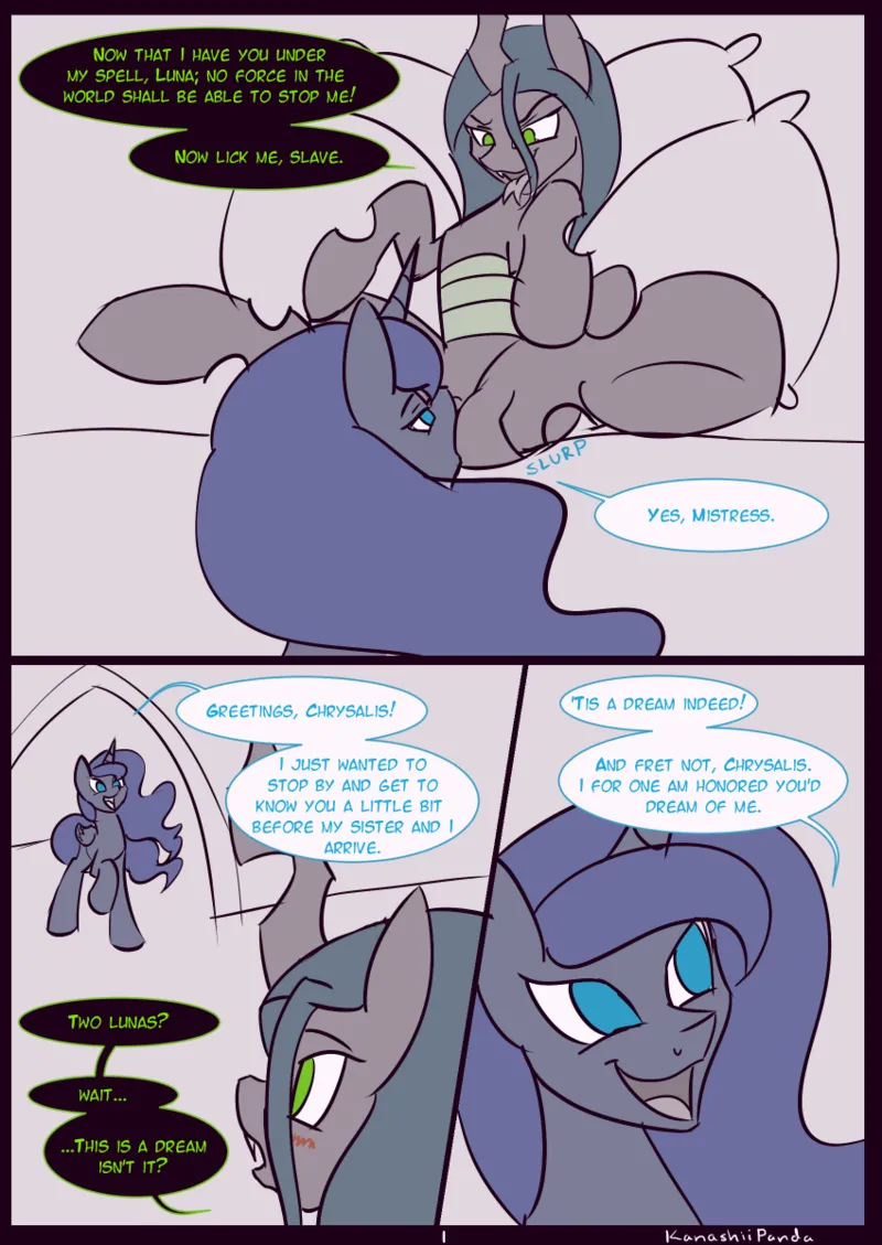 Royal Visitation &amp; Royal Visitation 2: Tea Time page 1 full