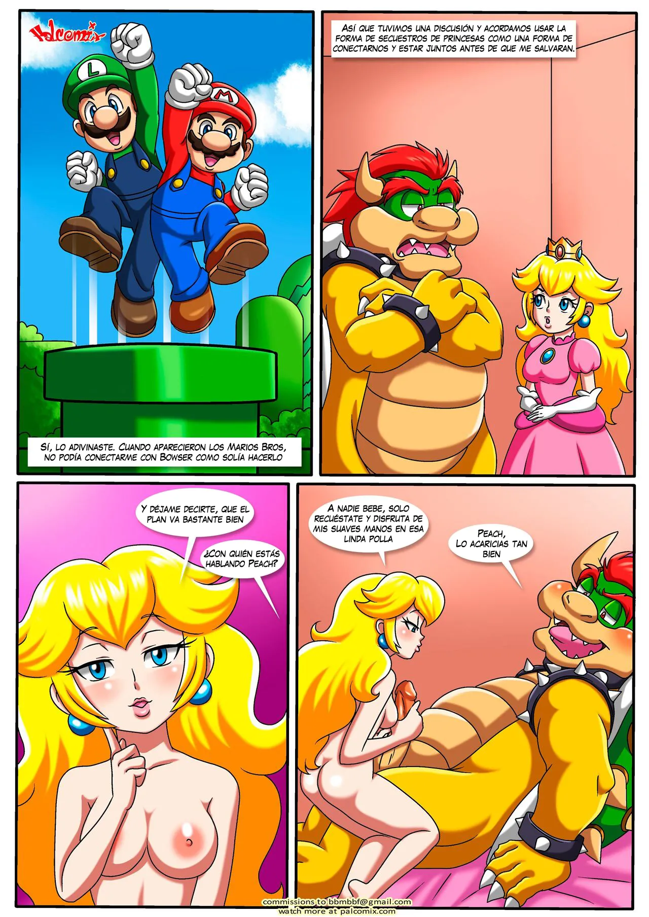 The Mushroom Kingdom Secret page 8 full