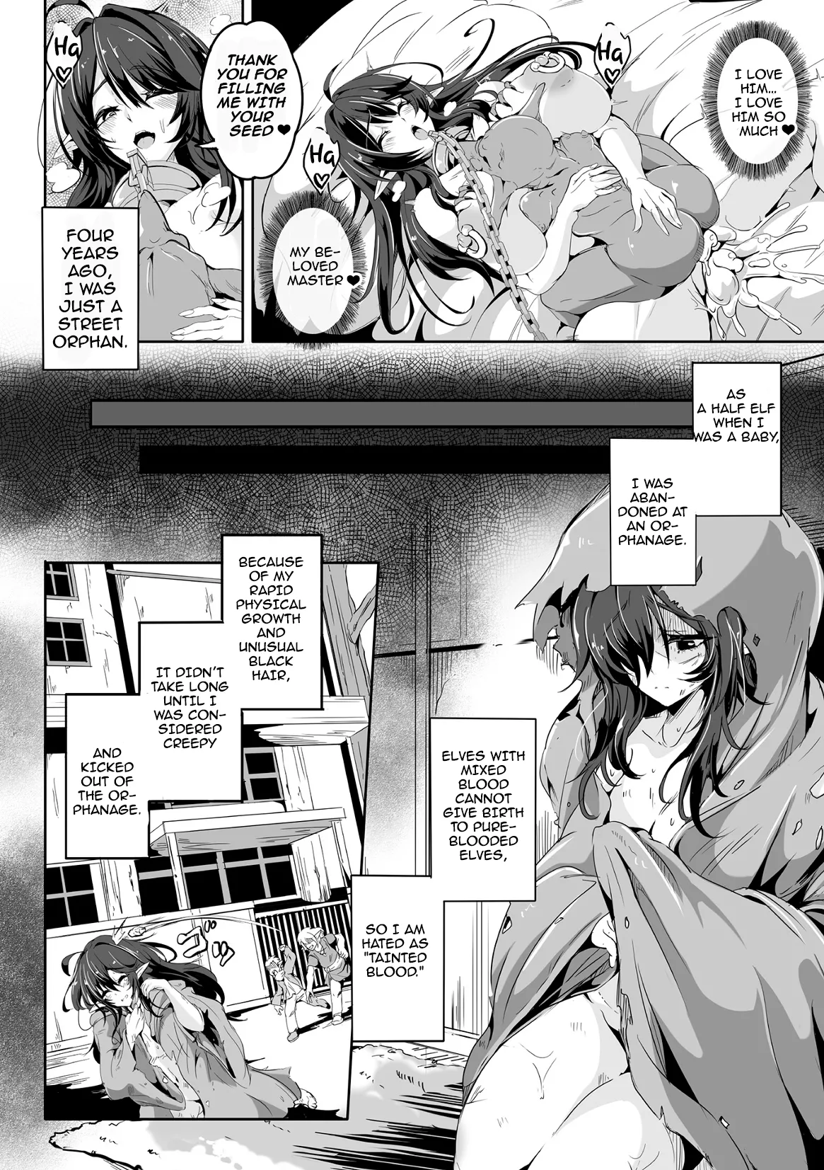 Female Elves of the Goblin Country Side Story | Kooni no Kuni no Mesu Elf Bangaihen page 2 full