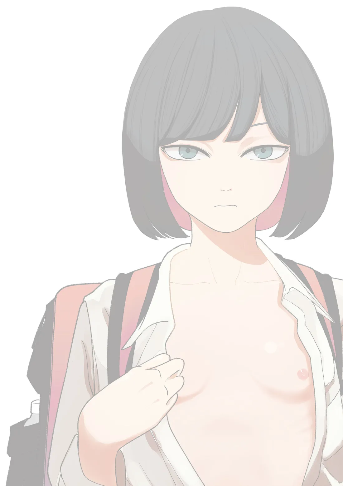 SEX Haitatsu Appli De●kan de Kurokami Bob JK o Ie ni Yonde Genkan Kosoku Nuki Fella Tachi Back Demae SEX de Nuite morau Hon / A Story About Calling a Black-haired, Bob-Cut JK to Your House Via Dexxxcan, The Sex Delivery App, and Having Her Give You a Quick Suck and Fuck In The Entryway page 2 full