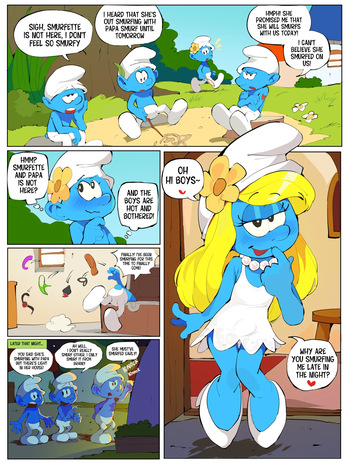 The Tale of Two Smurfette cover
