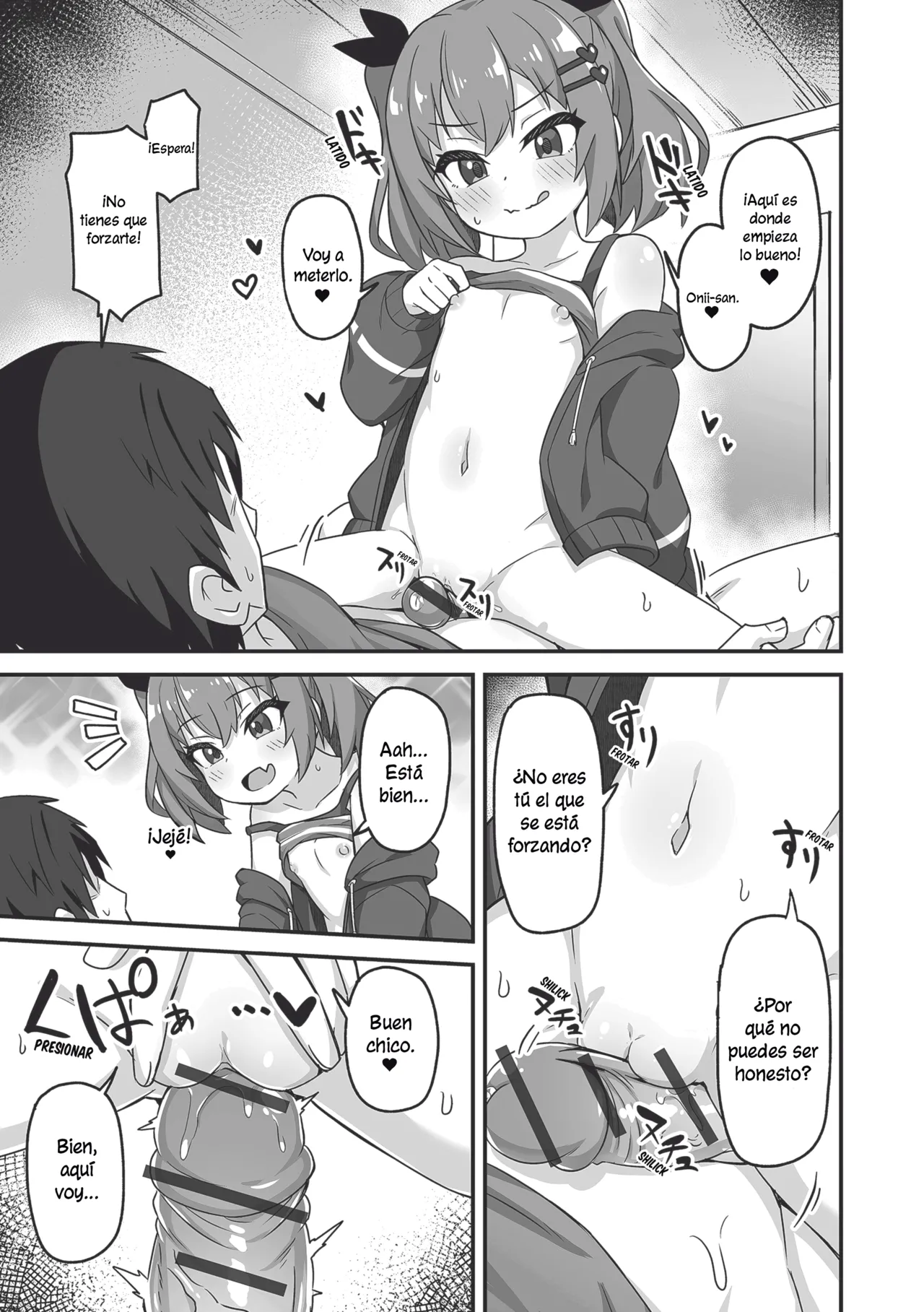 Namaiki Iede Shoujo no Kyouizon | Interdependencia sexual con una niña fugitiva page 7 full