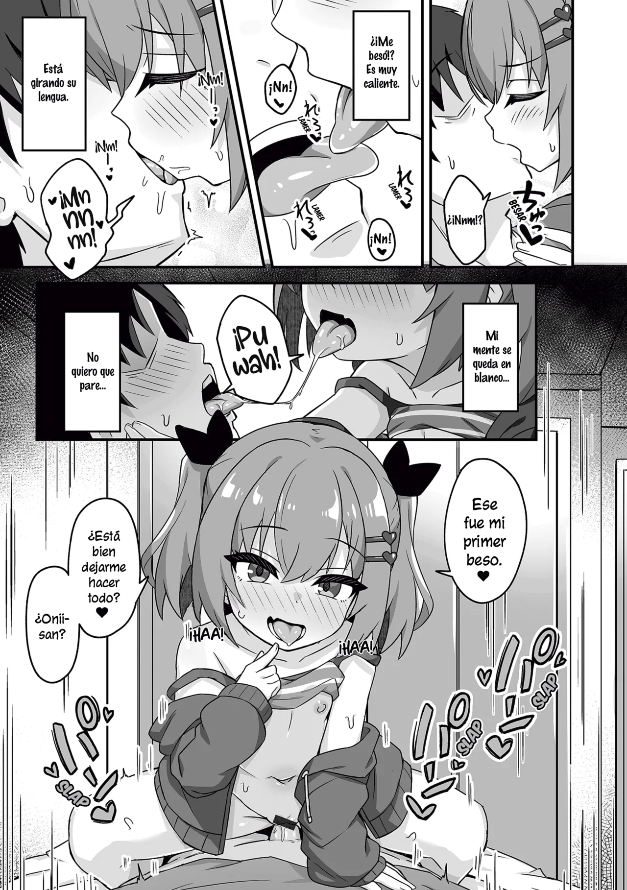 Namaiki Iede Shoujo no Kyouizon | Interdependencia sexual con una niña fugitiva page 9 full