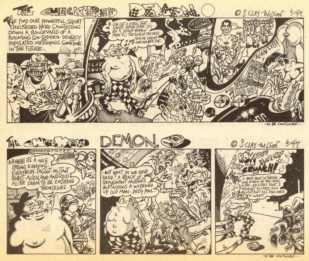 The Checkered Demon #3 page 3 full