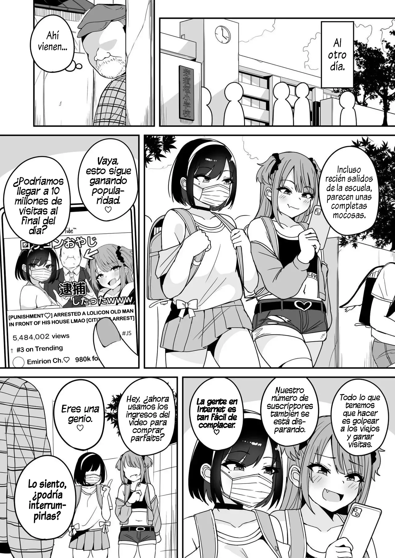 Shijin Taihokei Mesugaki Haishinsha, Wakarasetemita | Enseñándoles a unas Streamers Mesugakis lo que Realmente Significa una Detención Ciudadana page 8 full