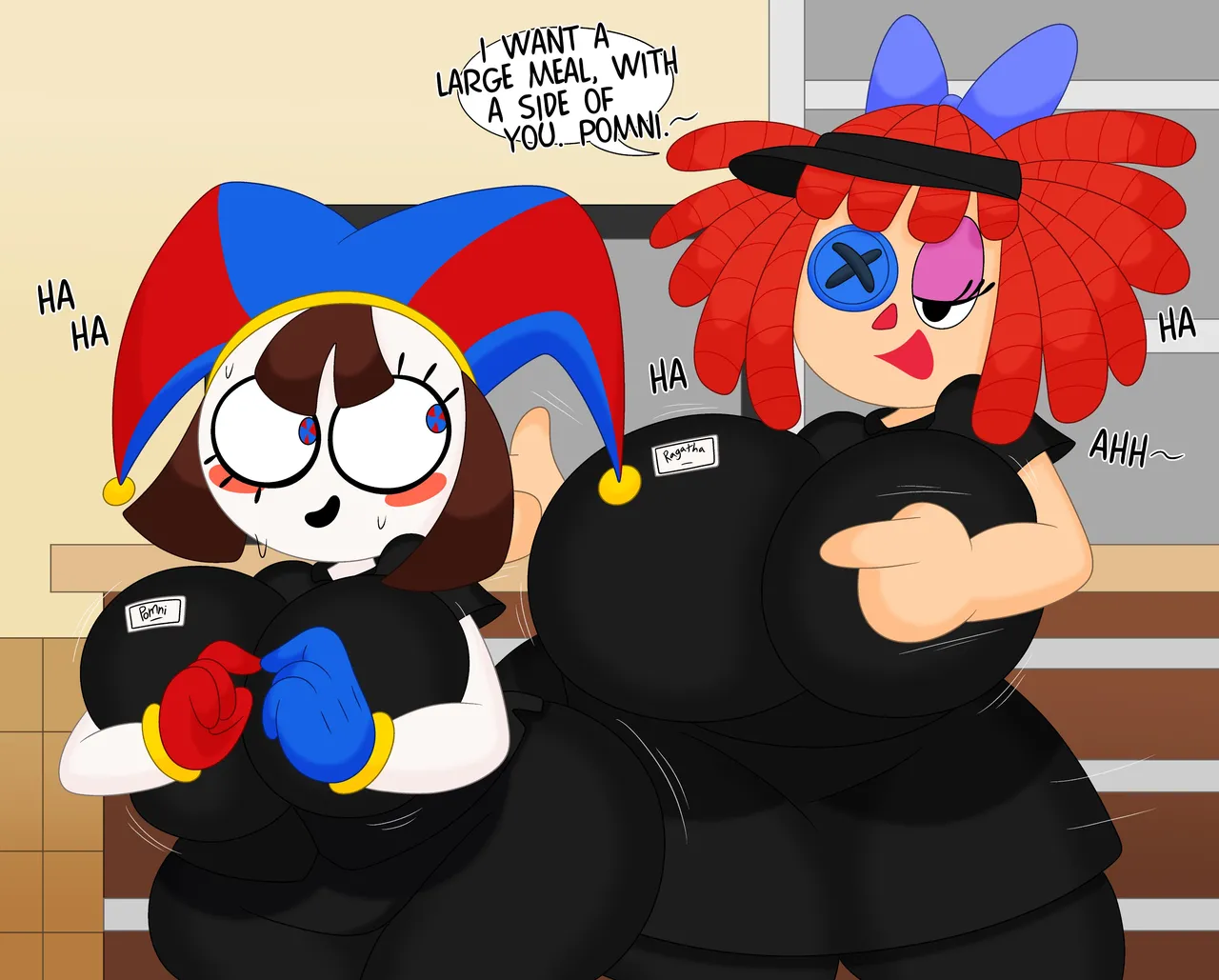 Ragatha x Pomni page 2 full