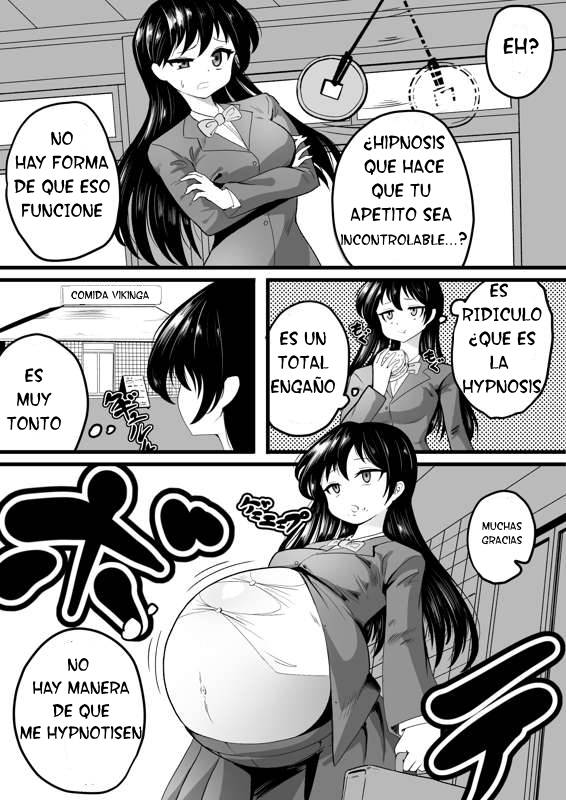 Una niña que no puede controlar su apetito y se queda dormida. page 2 full