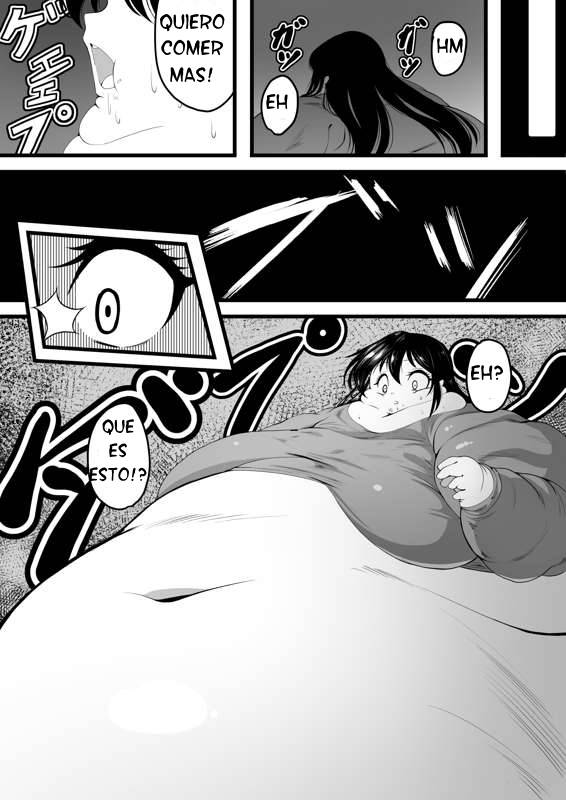 Una niña que no puede controlar su apetito y se queda dormida. page 5 full