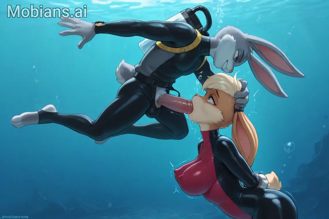 Mobians.AI and JSCammie gallery - Underwater struggling page 5 full