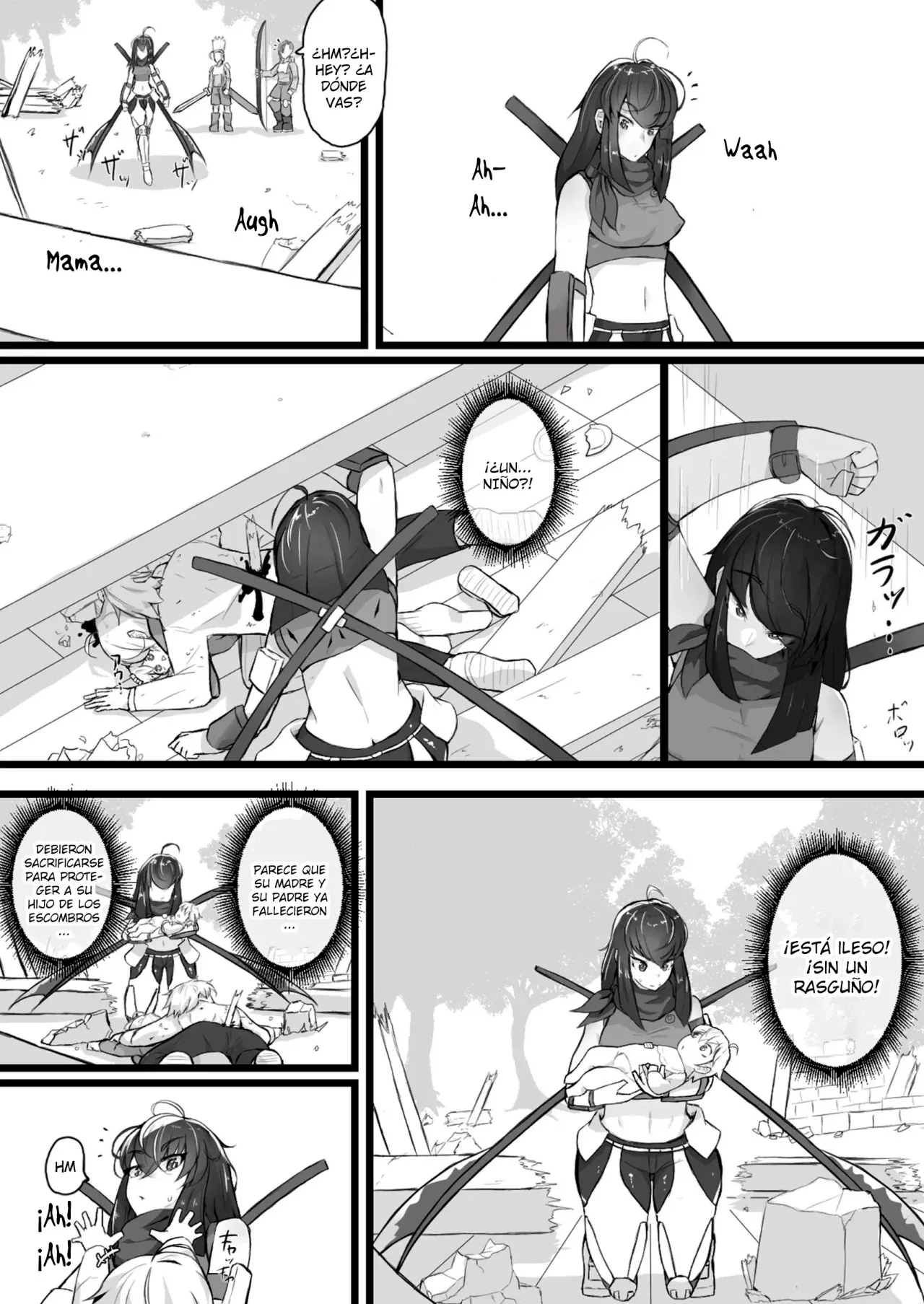 Akuochi Gal Succubus ni Kaerareta ni Gyaku Rape Sareru Hanashi | Mi Mamá fue Convertida en una Malvada Gyaru Súcubo ¡Violación Inversa de mi Prpia Madre! page 7 full