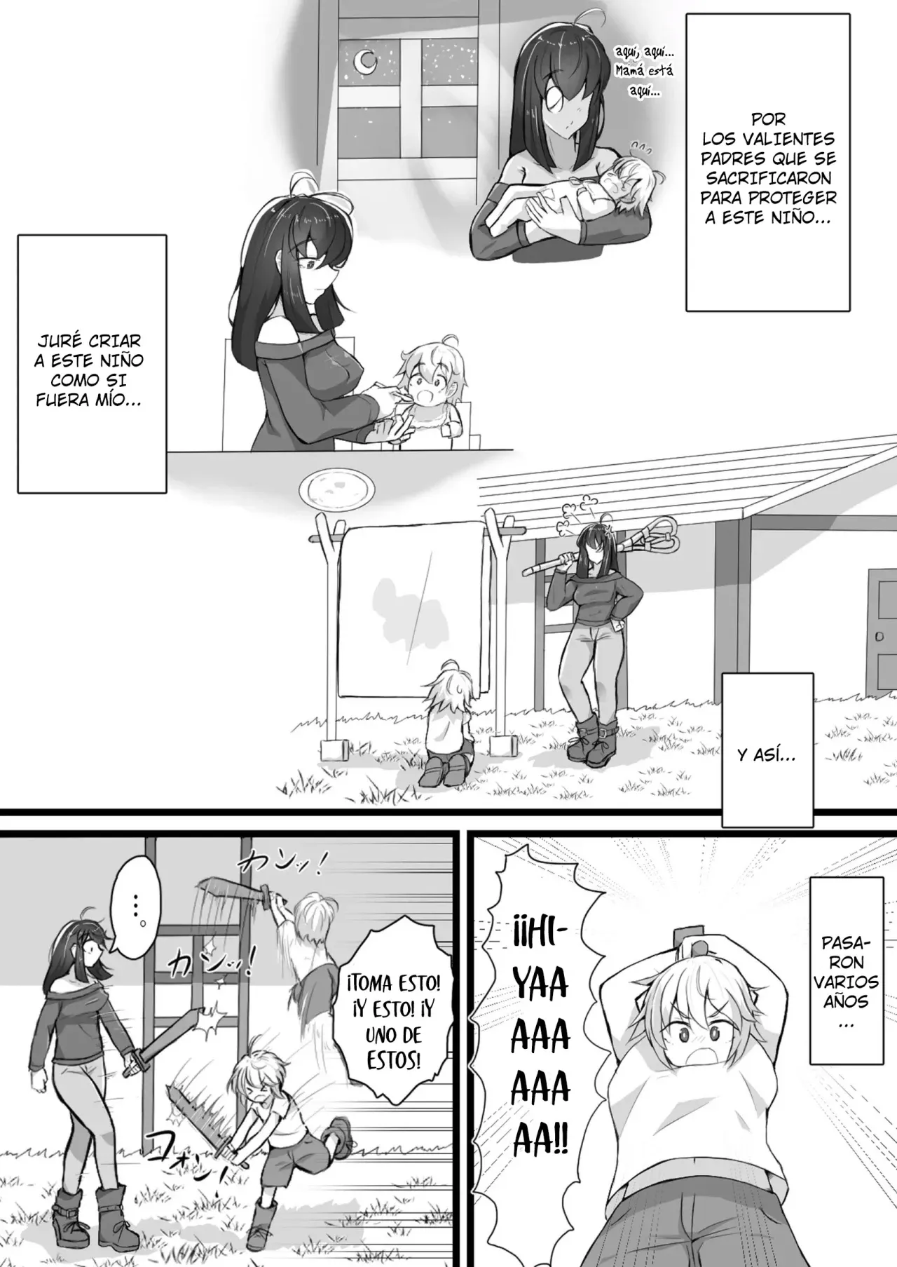 Akuochi Gal Succubus ni Kaerareta ni Gyaku Rape Sareru Hanashi | Mi Mamá fue Convertida en una Malvada Gyaru Súcubo ¡Violación Inversa de mi Prpia Madre! page 9 full