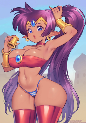 Just Shantae cover